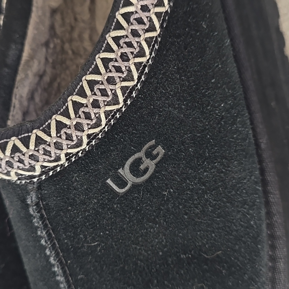 UGG Women's Tazz Slip-On Platform Mule Slippers Black Color Suze 10 - Picture 3 of 14